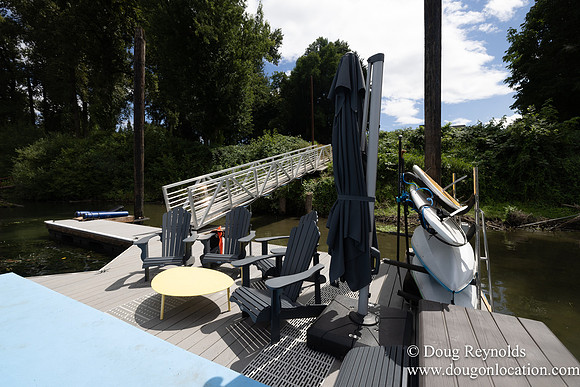 Erin's Dock on River-