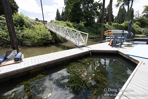 Erin's Dock on River-