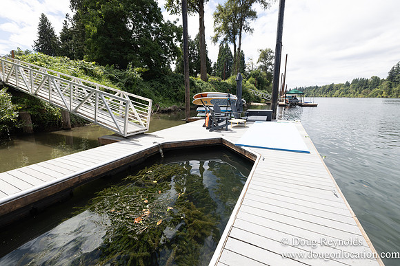 Erin's Dock on River-