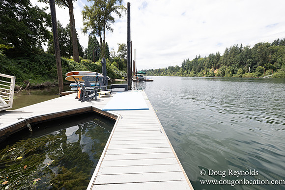 Erin's Dock on River-