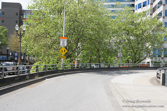 West end Morrison Bridge