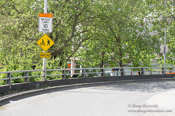West end Morrison Bridge