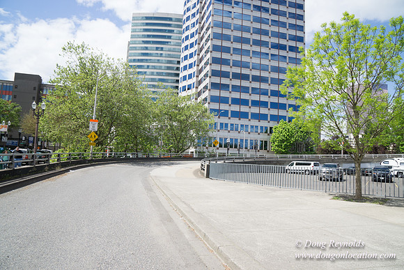 West end Morrison Bridge