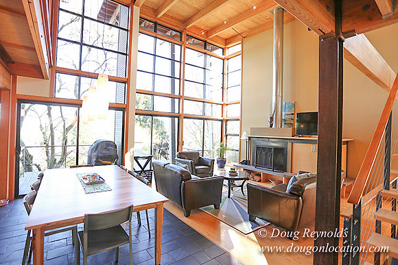 "Modern Contemporary Green Home Portland Oregon Dwell", "family house Northwest Style"