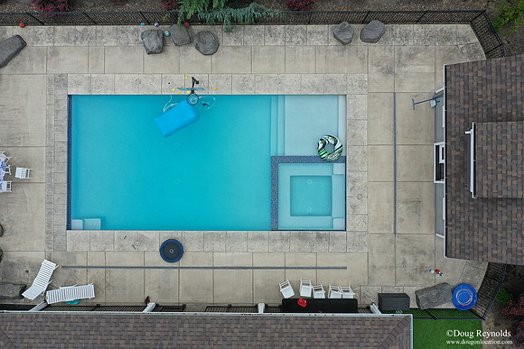 Above Daniels Outdoor Pool