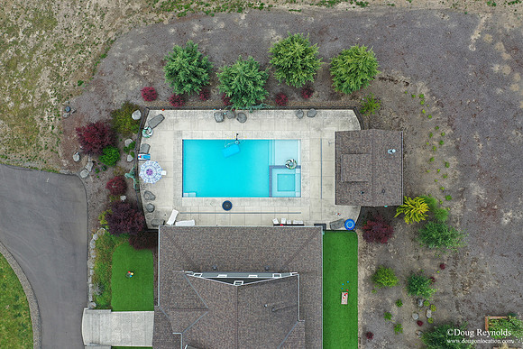 Above Daniels Outdoor Pool
