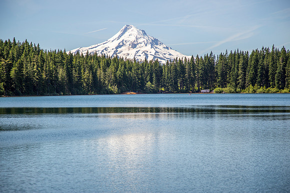 Mt Hood From Kingsley