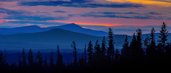 Sunriver Rd Layers Sunset