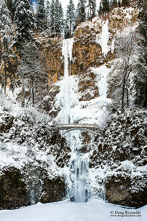 Multnomah Falls Snow & Ice