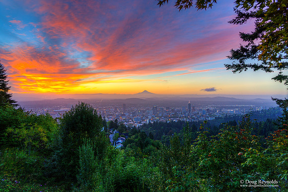 Sunrise from Pittock