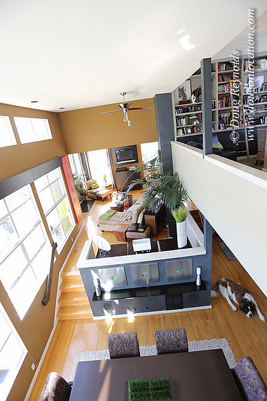 Modern Contemporary Green Home Portland Oregon Dwell family house