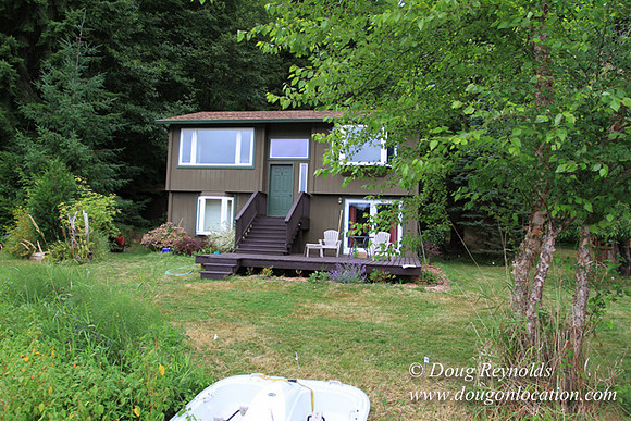 Cabin, Dock, Green, Home, House, Lake, ORBoat, Oregon, "Sky's Lake House", Yard, deck