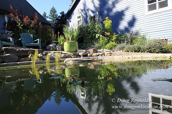 Traditional Style Home small farm with large kitchen great room, 2 story, 2 car garage on Acreage with large back yard, large front yard, garden, pond, deck, goats, bees, shop, PDX Zone