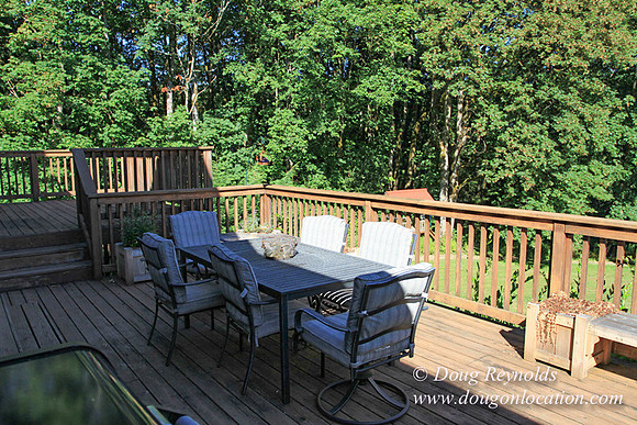Traditional Style Home small farm with large kitchen great room, 2 story, 2 car garage on Acreage with large back yard, large front yard, garden, pond, deck, goats, bees, shop, PDX Zone