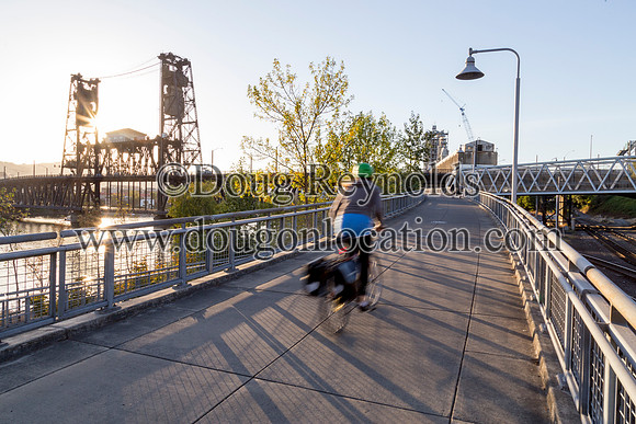 East  Bank Bike Walk Path Portland
