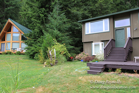 Cabin, Dock, Green, Home, House, Lake, ORBoat, Oregon, "Sky's Lake House", Yard, deck