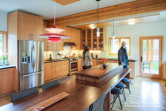 Contemporary, "Dwell Style Home single car garage", Modern,