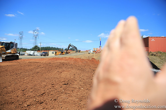Fulcrum Sandy Constuction site