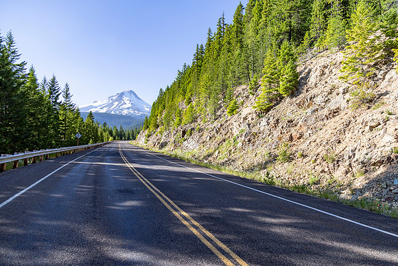 Mt Hood Oregon and Roads