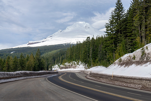 Mt Hood Oregon and Roads