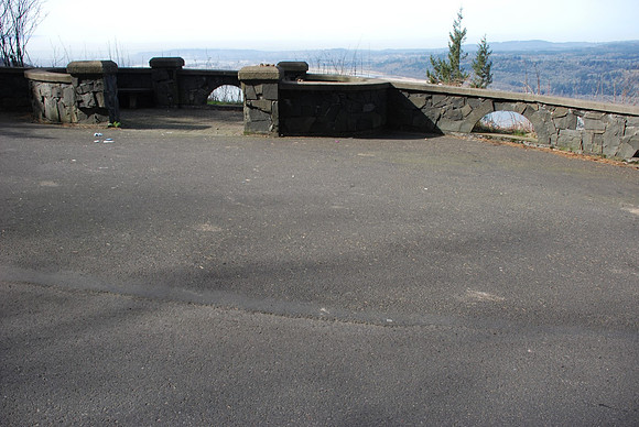 Above Vista House paved-0575