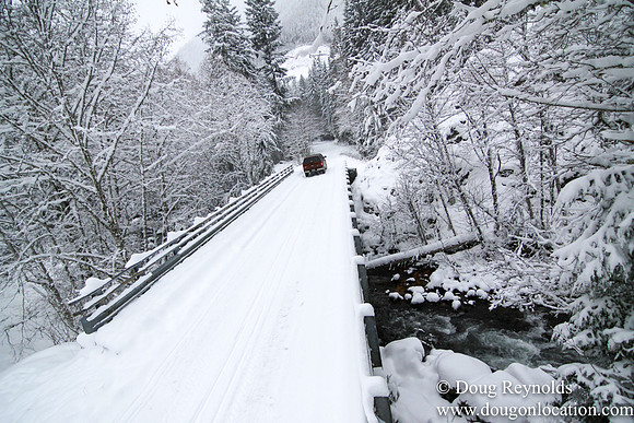 Snow Roads Mt HoodOregon