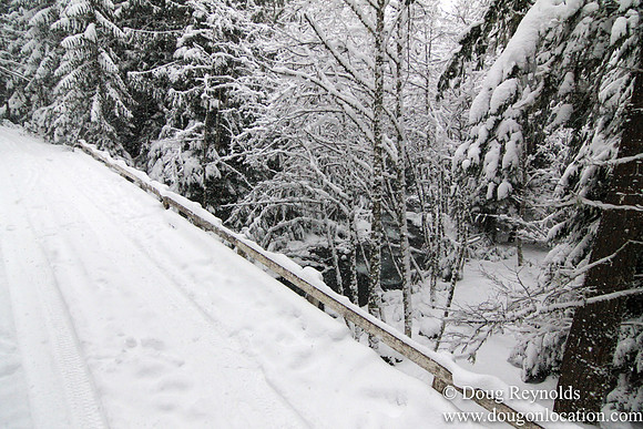 Snow Roads Mt HoodOregon