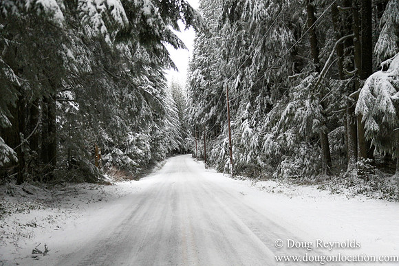 Snow Roads Mt HoodOregon