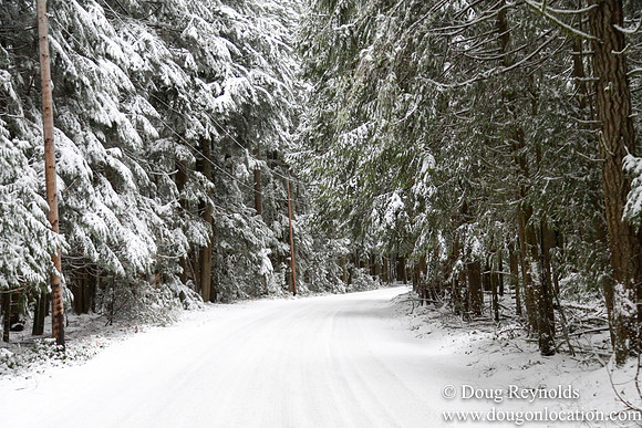 Snow Roads Mt HoodOregon