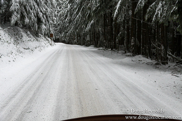 Snow Roads Mt HoodOregon
