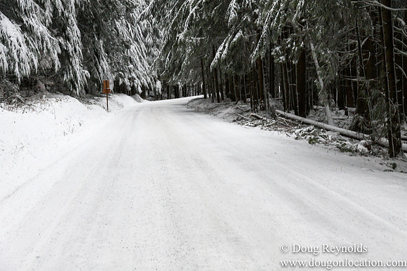 Snow Roads Mt HoodOregon