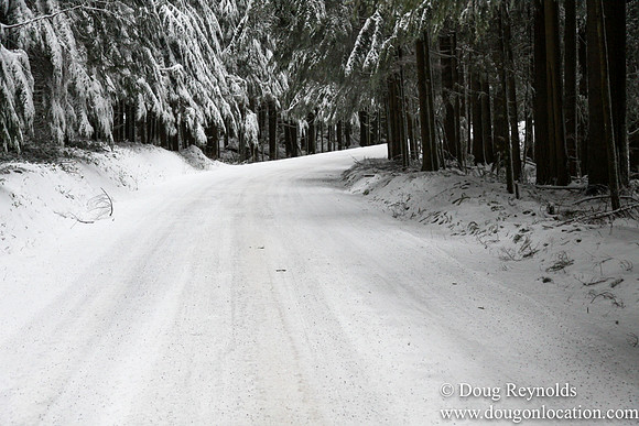 Snow Roads Mt HoodOregon