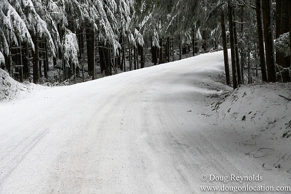 Snow Roads Mt HoodOregon