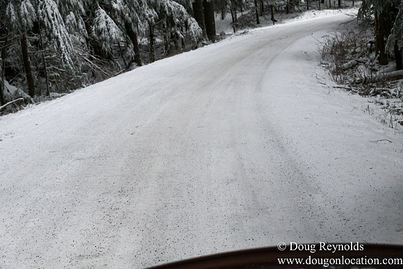 Snow Roads Mt HoodOregon