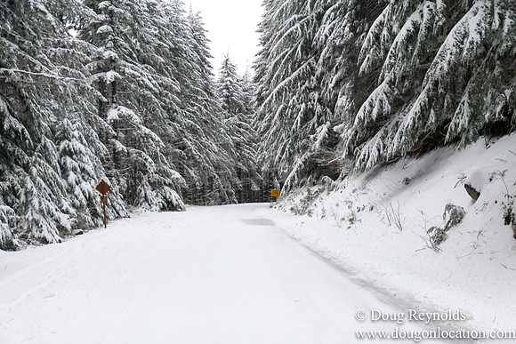 Snow Roads Mt HoodOregon