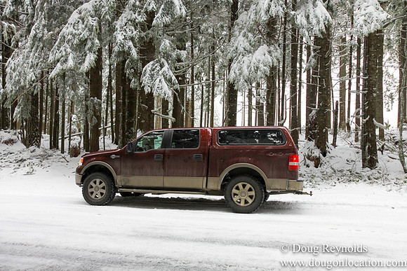 Snow Roads Mt HoodOregon