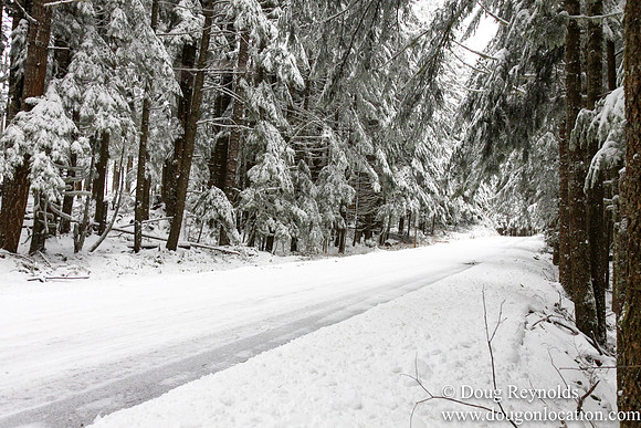 Snow Roads Mt HoodOregon