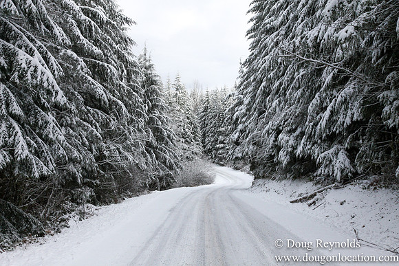 Snow Roads Mt HoodOregon