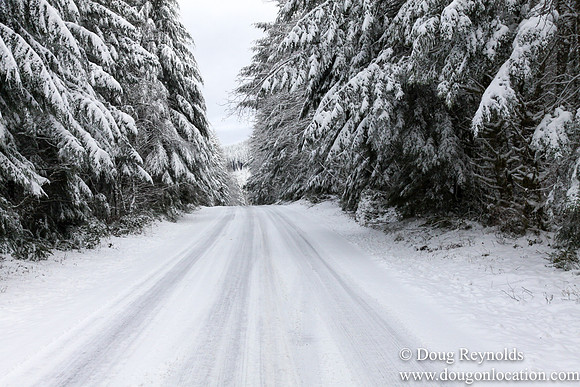 Snow Roads Mt HoodOregon