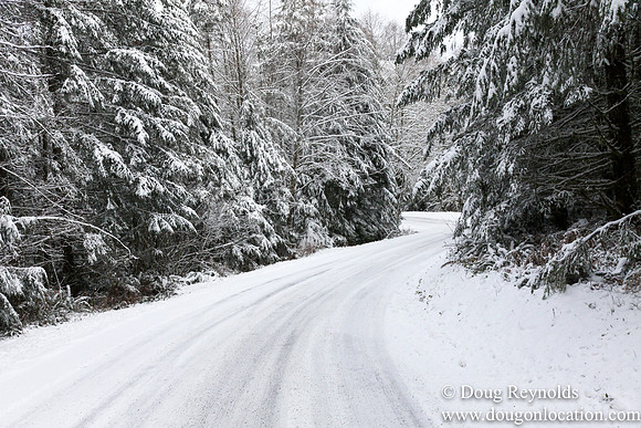 Snow Roads Mt HoodOregon