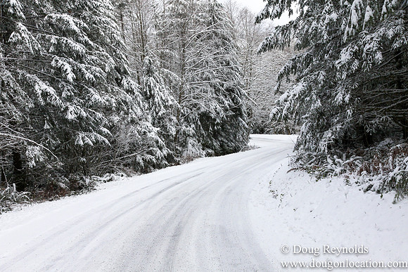 Snow Roads Mt HoodOregon