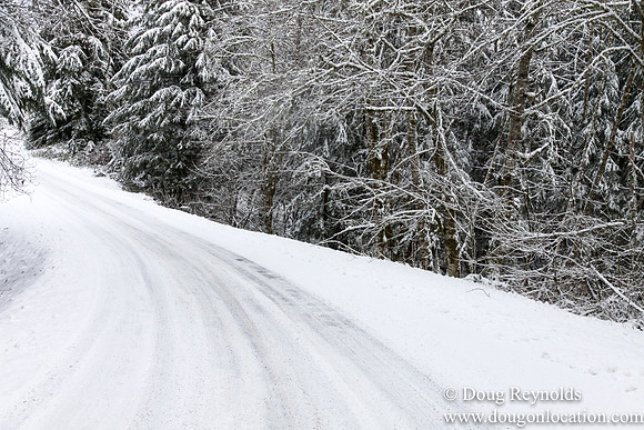 Snow Roads Mt HoodOregon