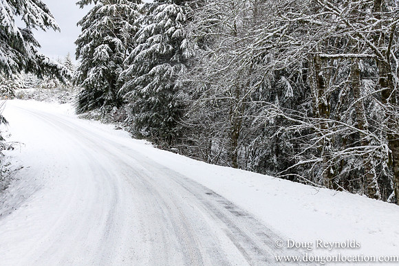 Snow Roads Mt HoodOregon