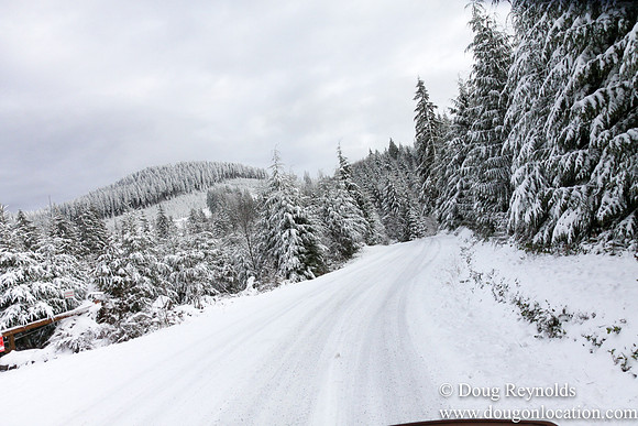 Snow Roads Mt HoodOregon