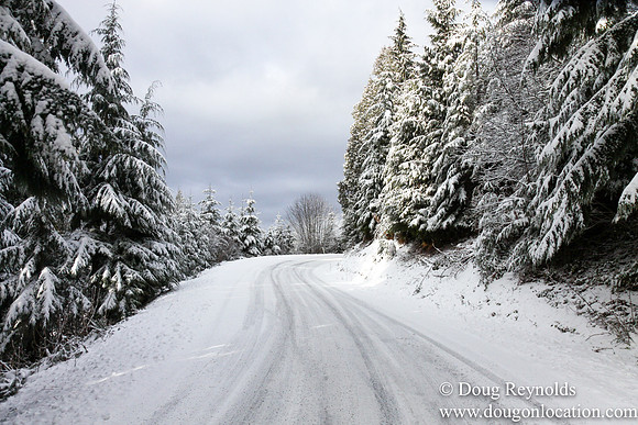 Snow Roads Mt HoodOregon