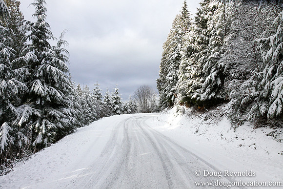 Snow Roads Mt HoodOregon