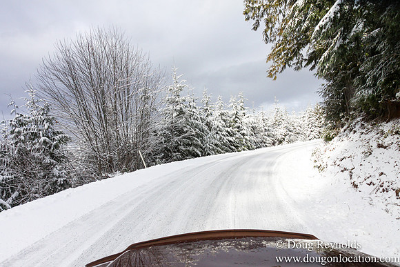 Snow Roads Mt HoodOregon