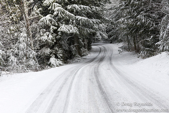 Snow Roads Mt HoodOregon