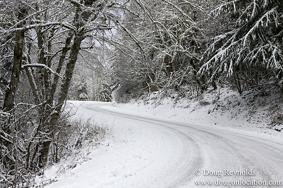 Snow Roads Mt HoodOregon