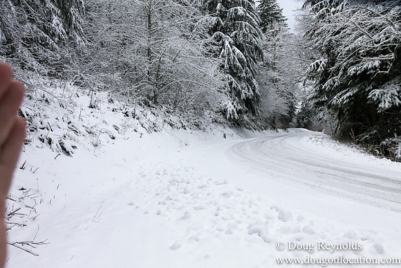 Snow Roads Mt HoodOregon